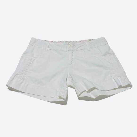 WET Seal White Mini Cargo Mid Rise Short Pants - Picture 1 of 8